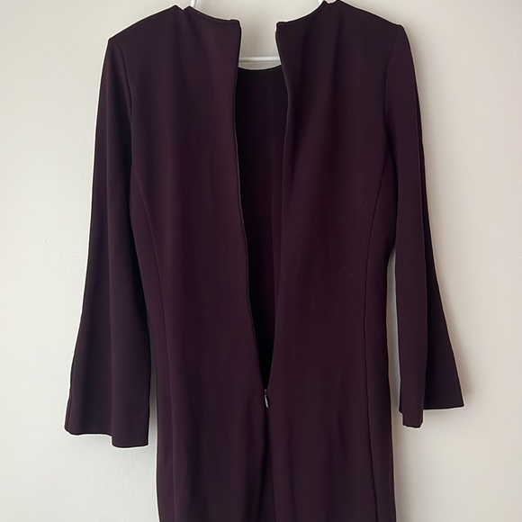 Aritzia Wilfred Scriva Dress Size Medium Bordeux/Purple - Picture 9 of 9